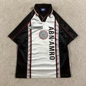 Vintage‎ Ajax Amsterdam away football jersey by Umbro, 1996/97, R. de Boer #6